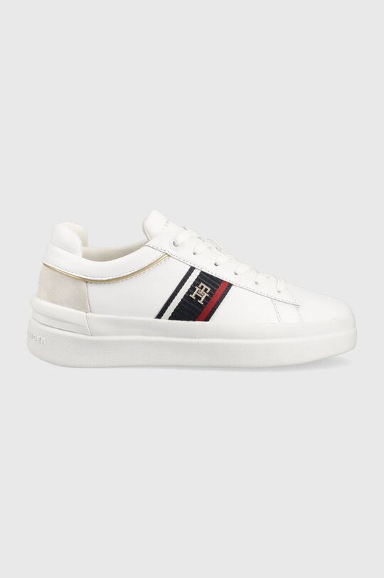 

Кожаные кроссовки CORP WEBBING COURT Tommy Hilfiger, белый