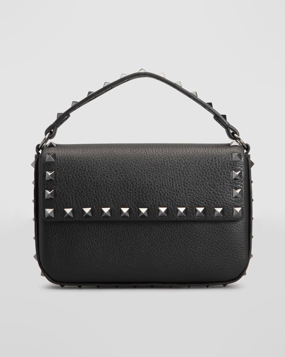 

Сумка Rockstud с клапаном и ручкой сверху Valentino Garavani