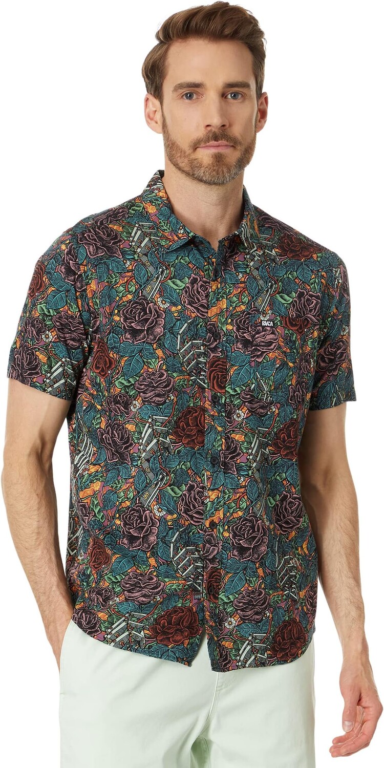 

Рубашка Martin Ander Short Sleeve Woven RVCA, мульти