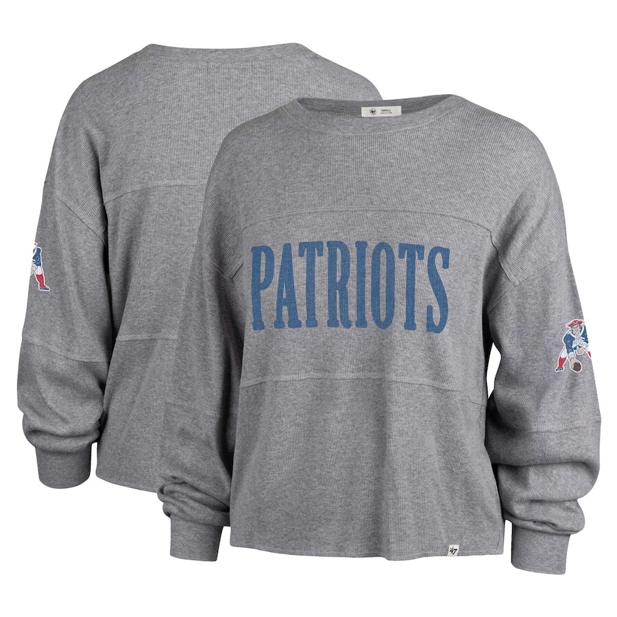 

Футболка с длинным рукавом 47 New England Patriots, серый