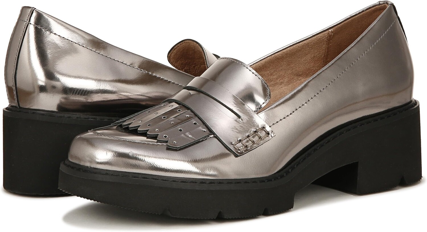 

Лоферы Naturalizer Darcy, цвет Pewter Metallic Leather