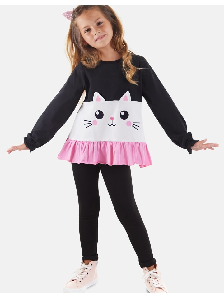 

Спортивная куртка Denokids SeFrilled Cat, черный