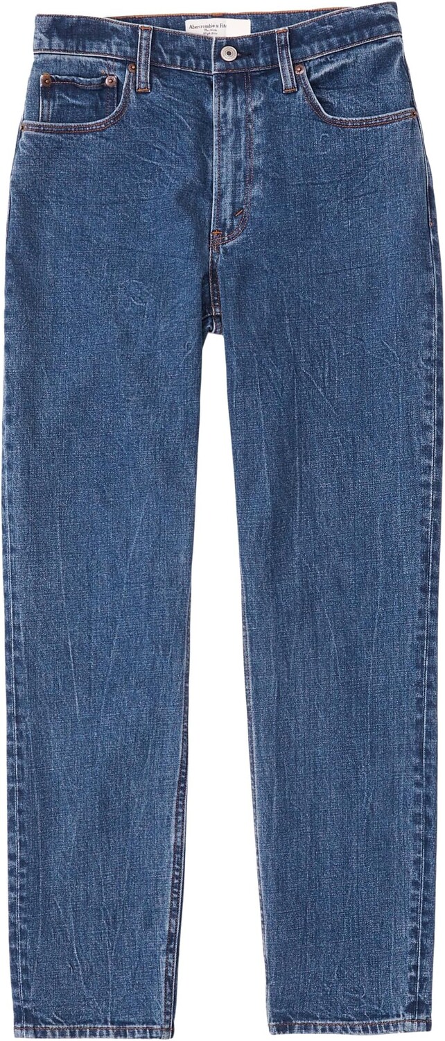 

Джинсы High-Rise Mom Jeans Abercrombie & Fitch, цвет Dark