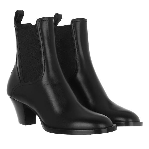 

Сапоги ff karligraphy motif ankle boots Fendi, черный
