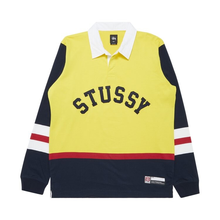 

Поло Stussy Rugby Arc 'Yellow', желтый