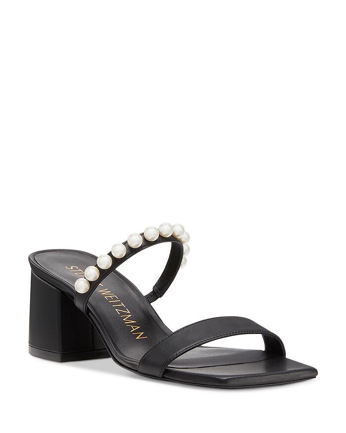 

Женские шлепанцы Goldie 60 на блочном каблуке Stuart Weitzman