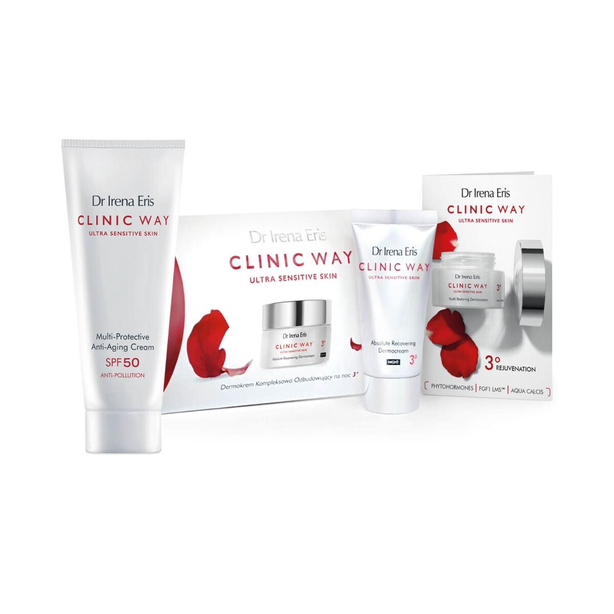 

Набор дермокосметики Dr Irena Eris Clinic Way Anti-Pollution SPF50 + Gratis, 1 шт