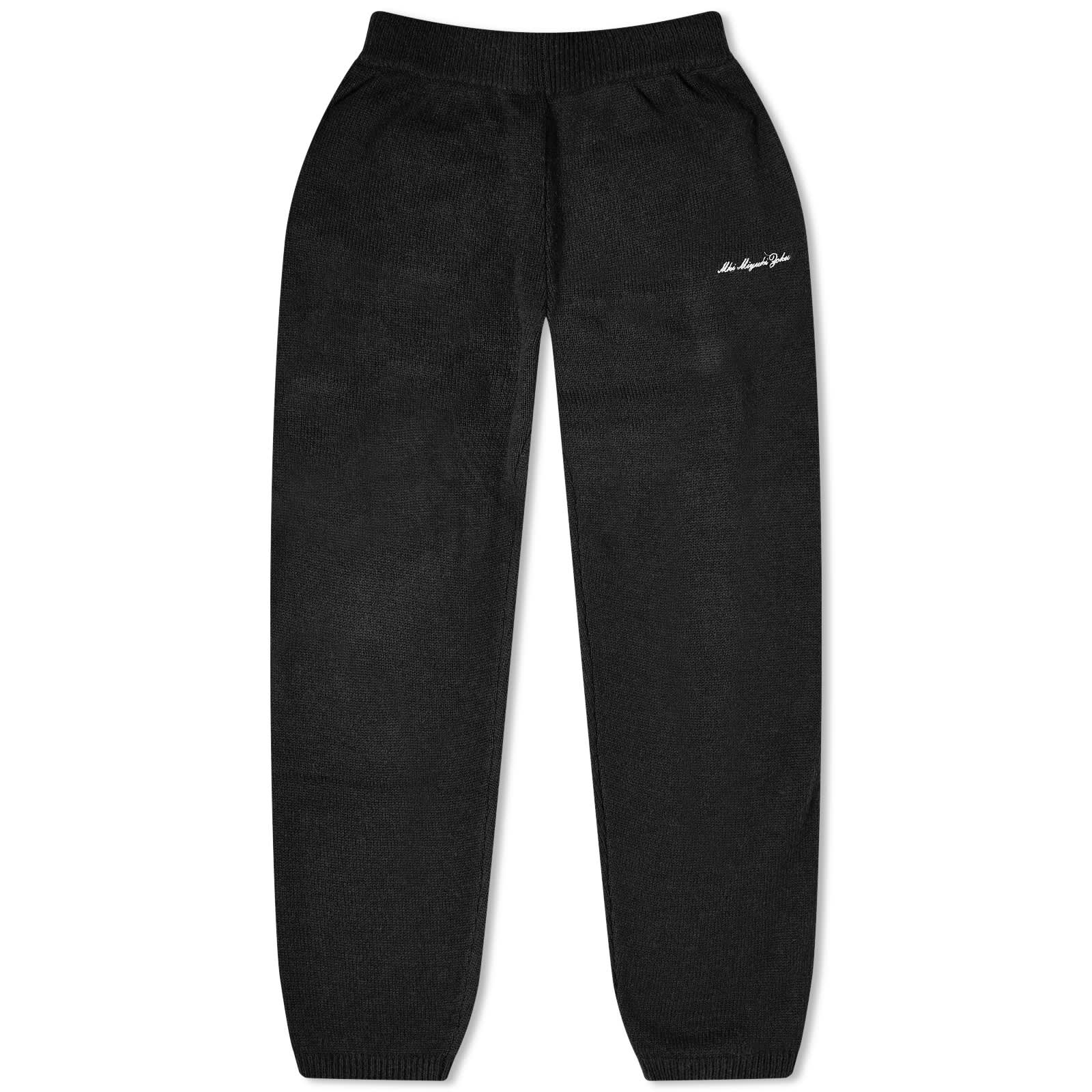 Спортивные брюки Mki Mohair Blend Knit, черный штаны вязаные акриловые на 6 7 лет