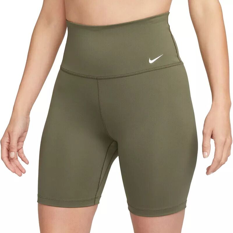 

Женские байкерские шорты Nike One Dri-FIT с высокой талией (7 дюймов)