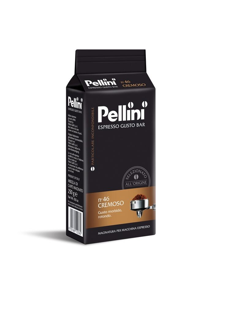 

Пеллини Нет. 46 Cremoso Espresso Gusto Bar | земля | 250 г Pellini