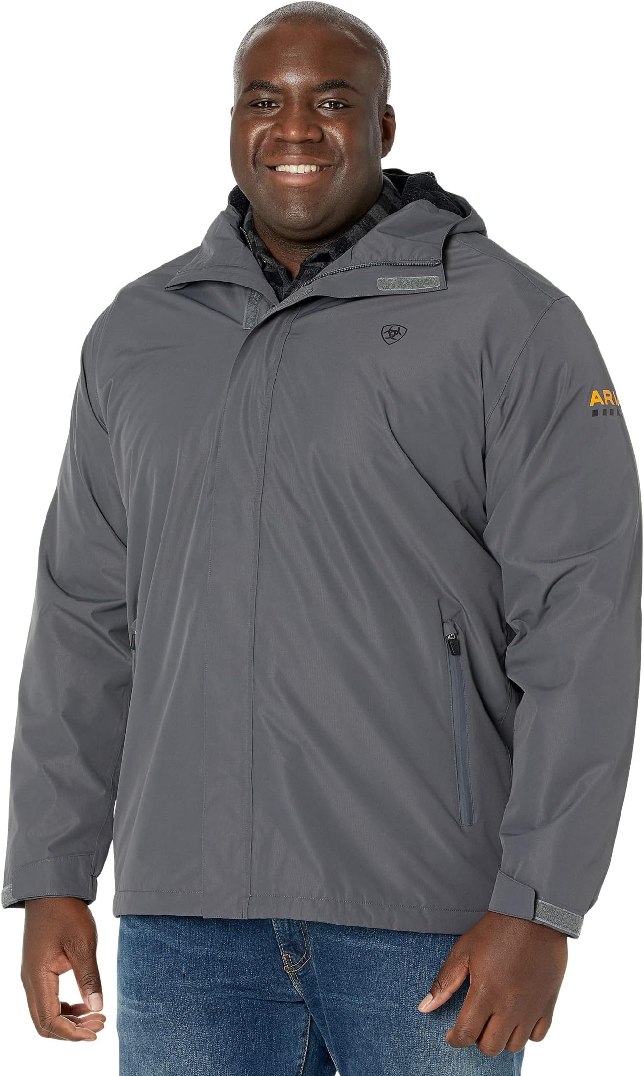 Куртка Big & Tall Rebar Stormshell H2O Jacket Ariat, цвет Rebar Grey