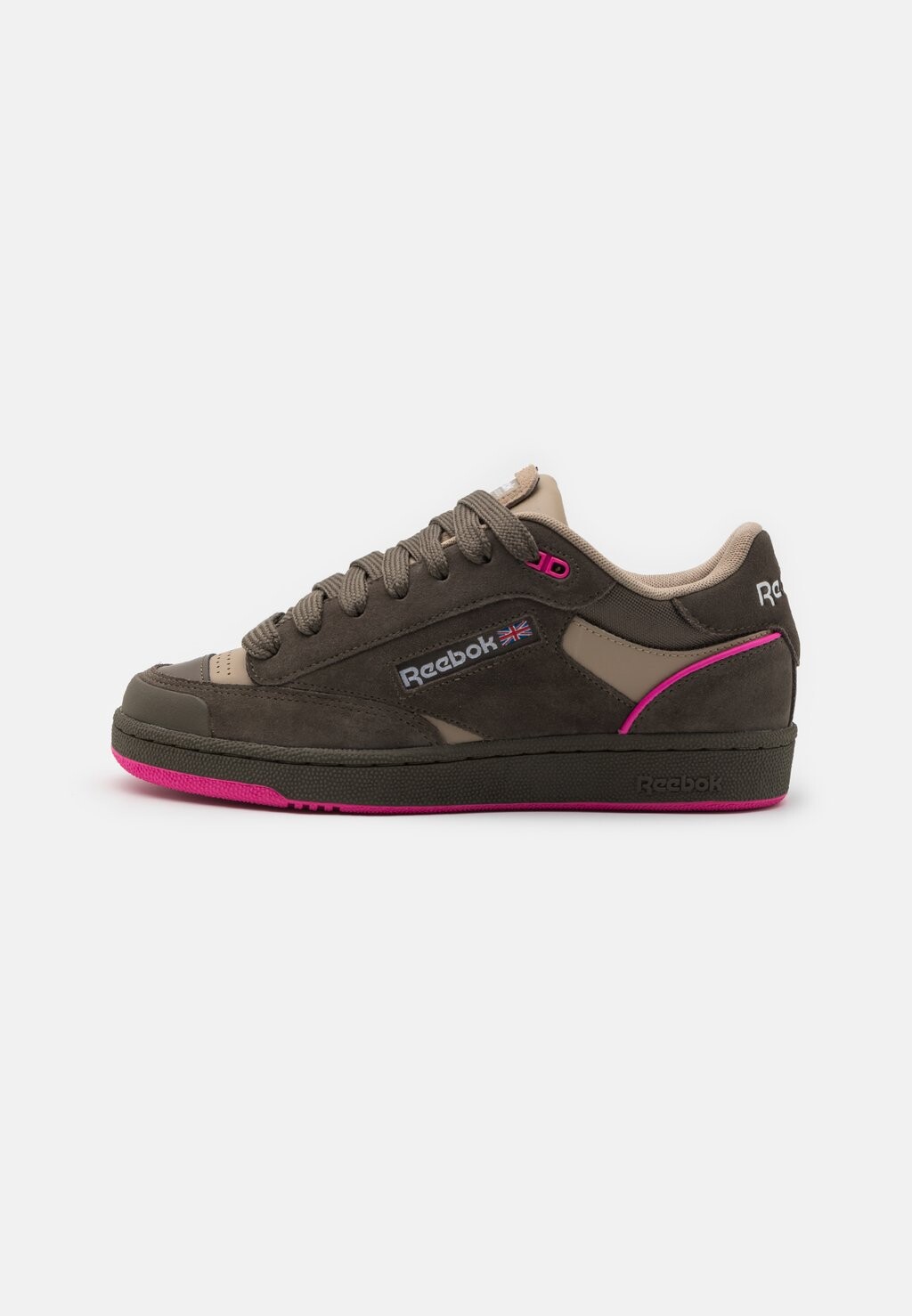 

Туфли для скейтбординга CLUB C BULC UNISEX Reebok, затирка/болдер-бежевый/лазерный розовый