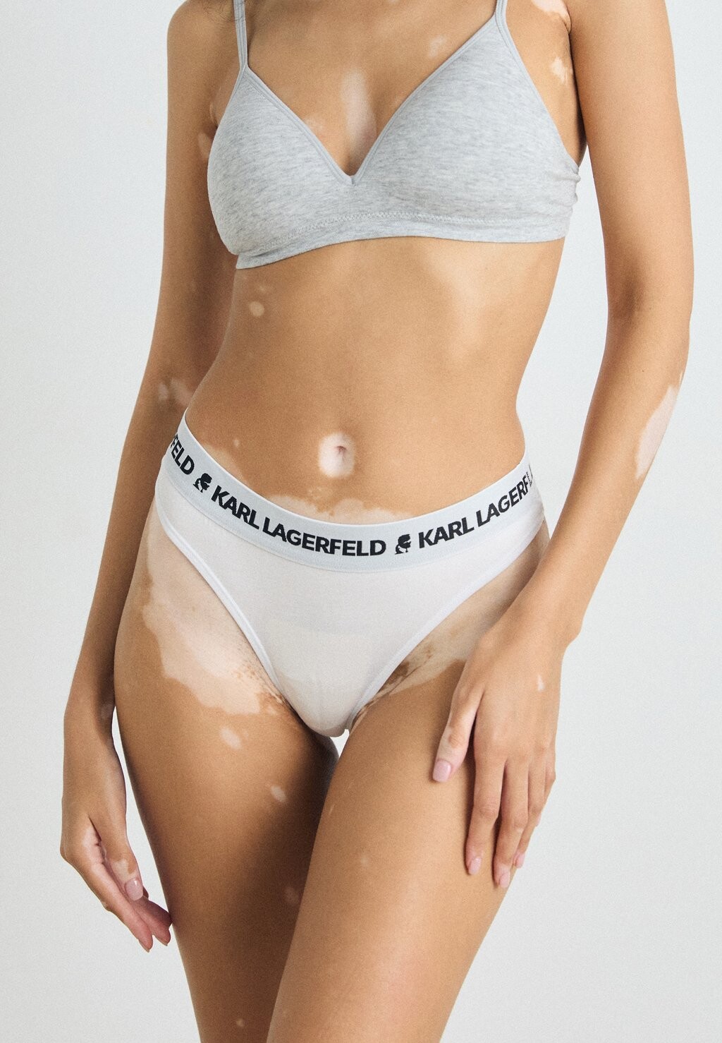 

Стринги LOGO THONG 3 PACK KARL LAGERFELD, черный