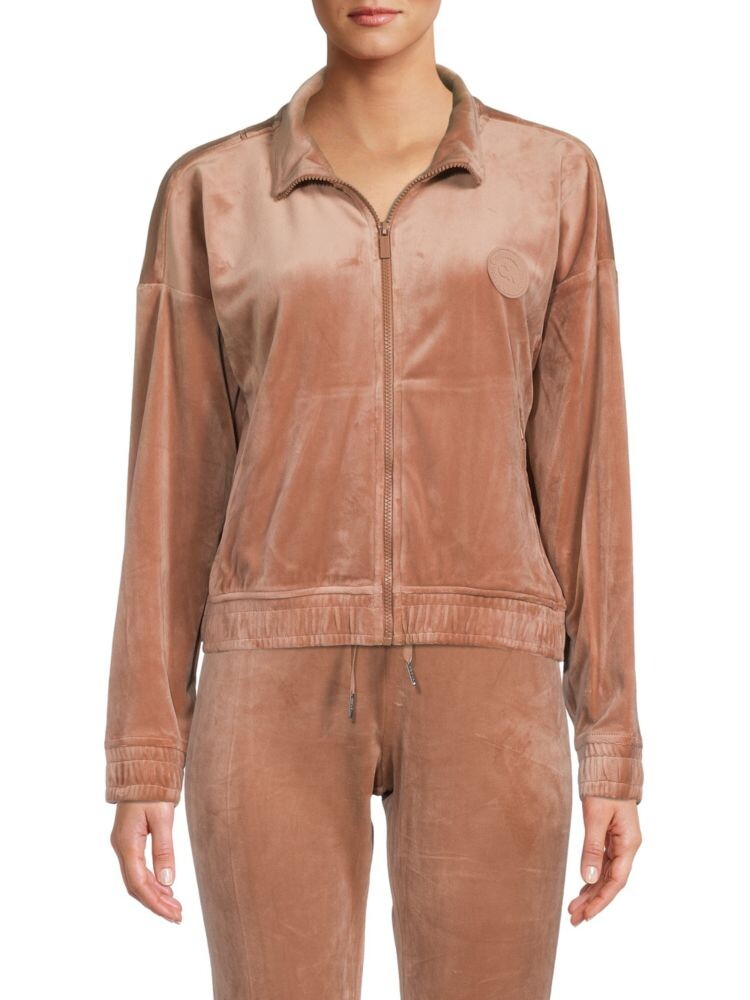 

Велюровая спортивная куртка на молнии Calvin Klein, цвет Color