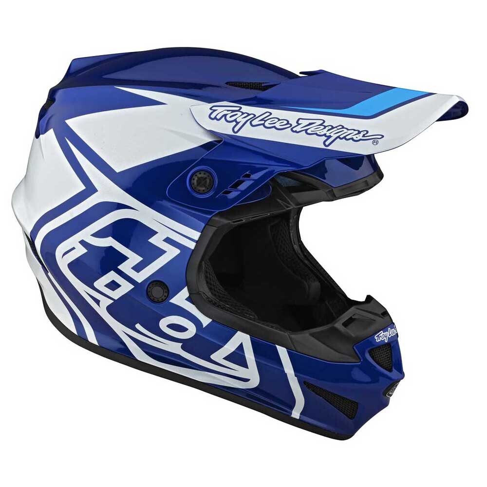 

Шлем для мотокросса Troy Lee Designs GP Overload, синий