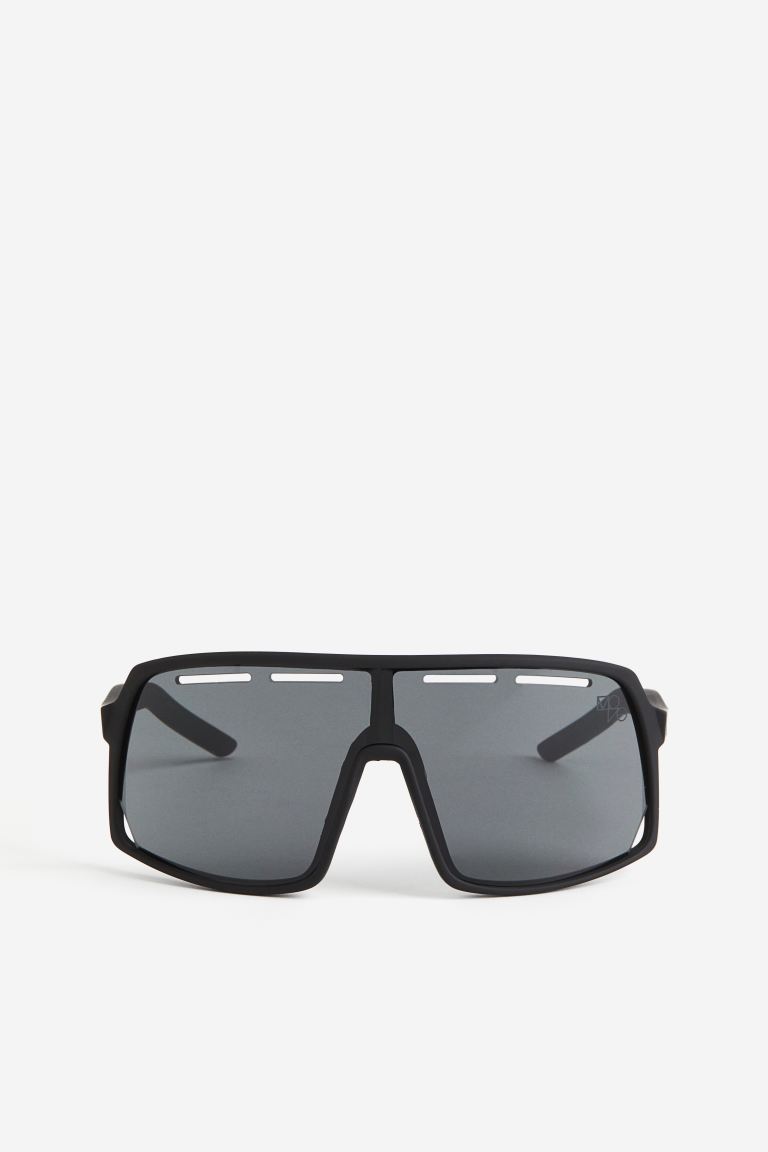 цена Легкие спортивные солнцезащитные очки H&M, черный