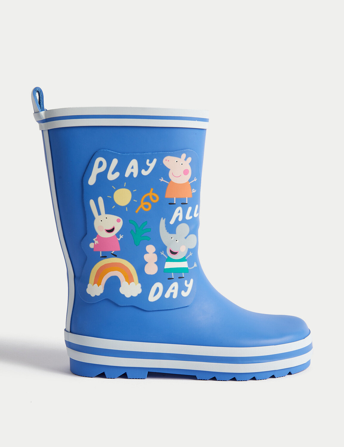 

Детские резиновые сапоги Freshfeet Peppa Pig (4 маленьких — 12 маленьких) Marks & Spencer, синий