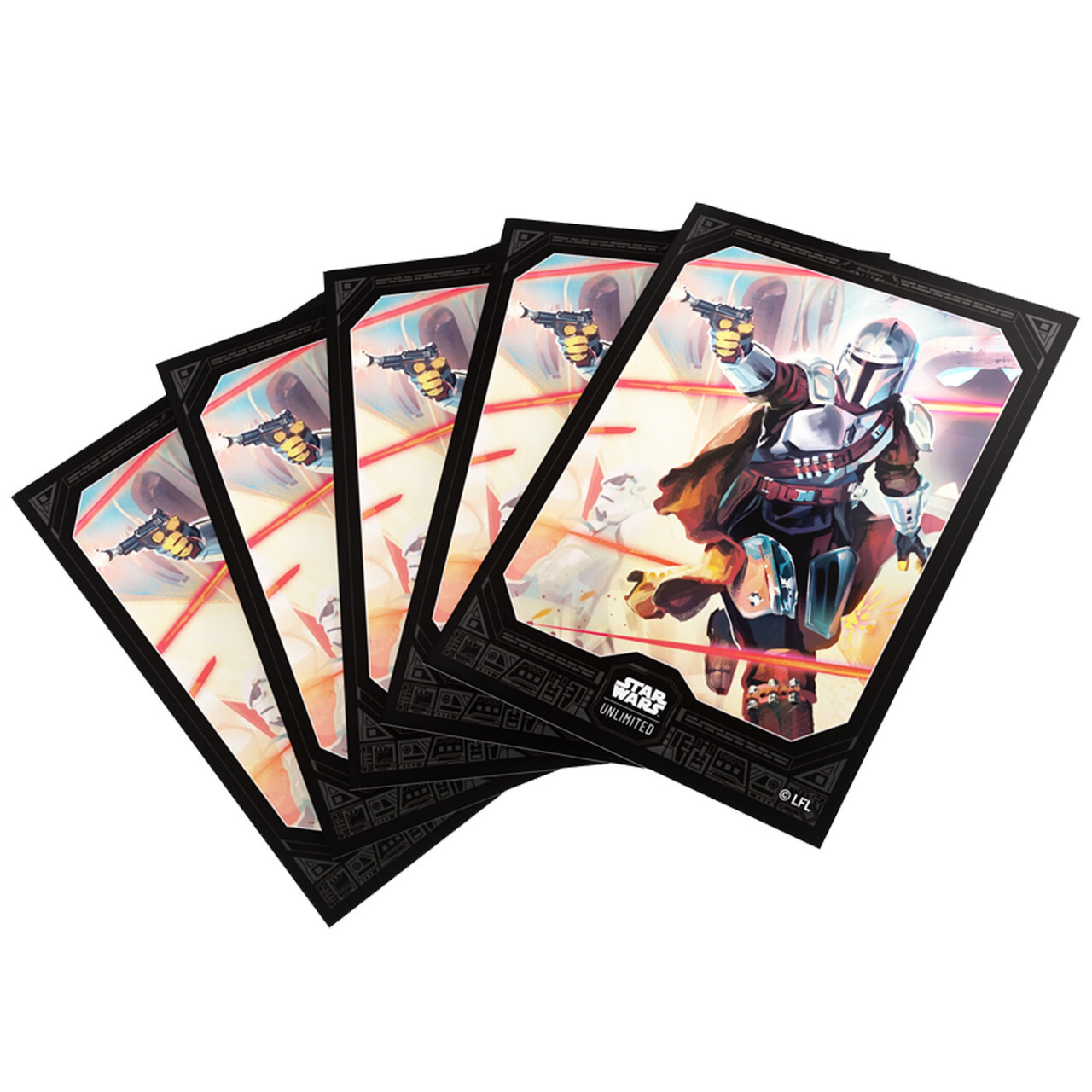 

Карточная игра Gamegenic Sleeves: Star Wars Unlimited - Mandalorian