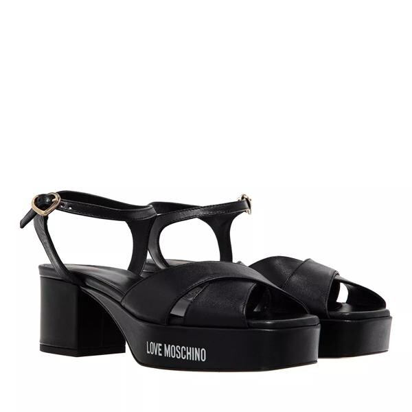 

Сандалии rubber logo Love Moschino, черный