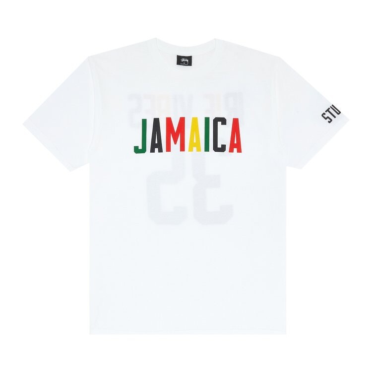 

Футболка Stussy Jamaica 35 'White', белый