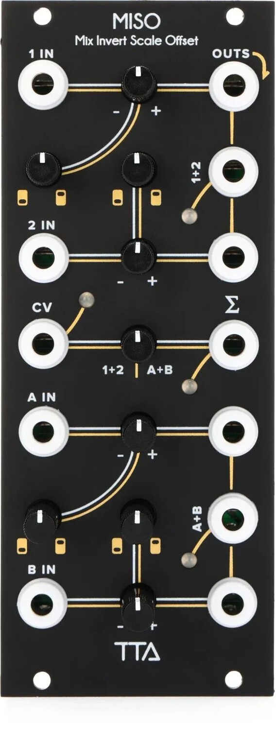 

Модулятор Tiptop Audio MISO Eurorack CV - черный