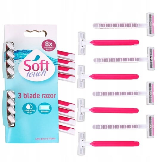 

Набор одноразовых бритв, 8 шт. Soft Touch