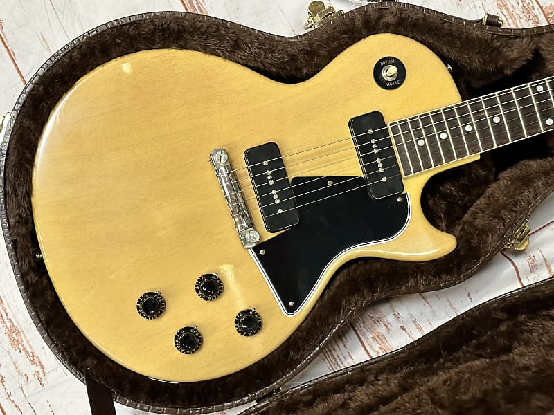 Электрогитара Gibson 1957 Les Paul Special Reissue 2023 TV Yellow VOS Custom Shop New Unplayed Auth Dlr 8lb8oz #222