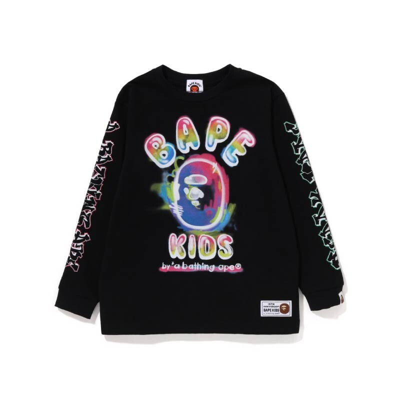 

Детская футболка A Bathing Ape, черный