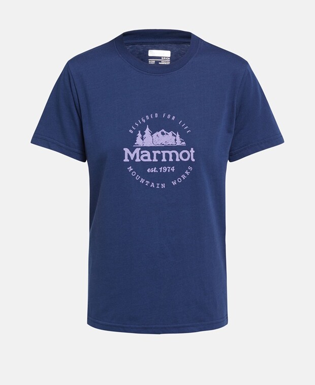 

Футболка Marmot, темно-синий