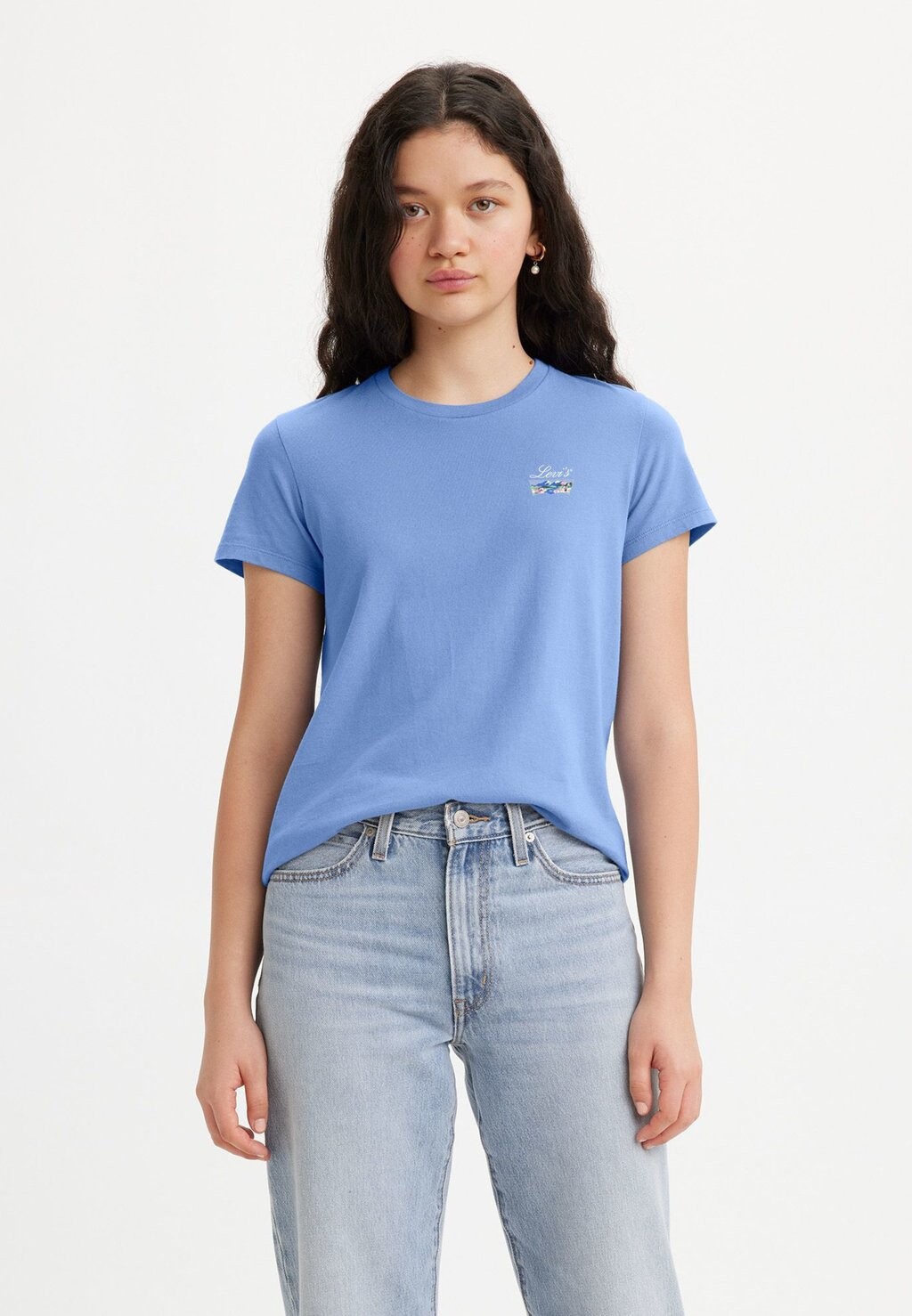 

Футболка базовая THE PERFECT TEE Levi's, цвет mini scenic blue yonder