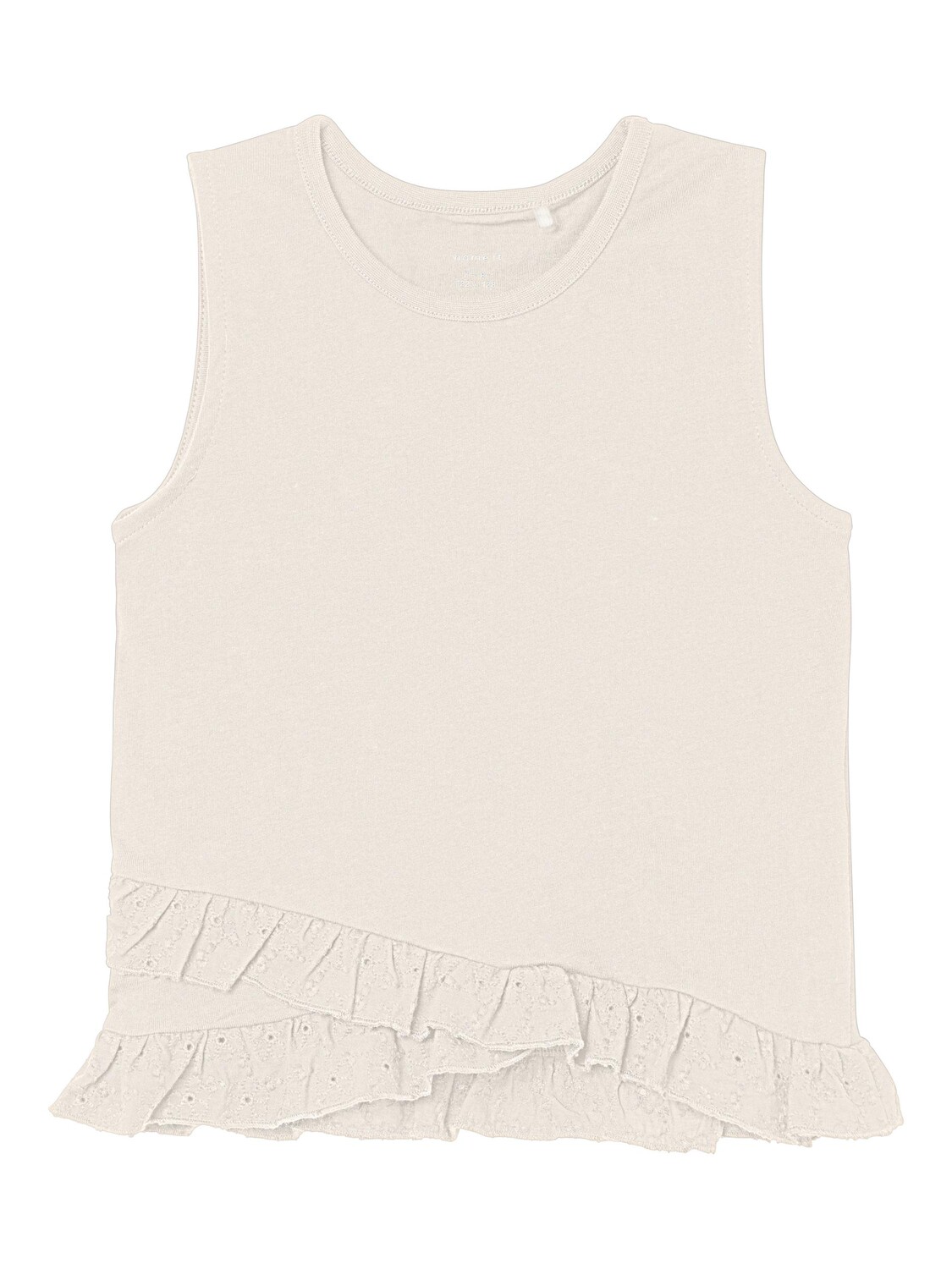 

Футболка name it Sommer Top NKFFREGNE SL SHORT TOP, цвет jet stream