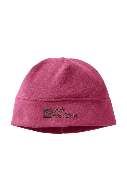Детская шапка Jack Wolfskin REAL STUFF BEANIE, розовый шерстяная шапка jack wolfskin зеленый