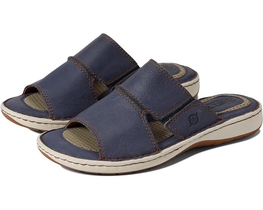 

Сандалии Born Flores, цвет Navy Full Grain Leather