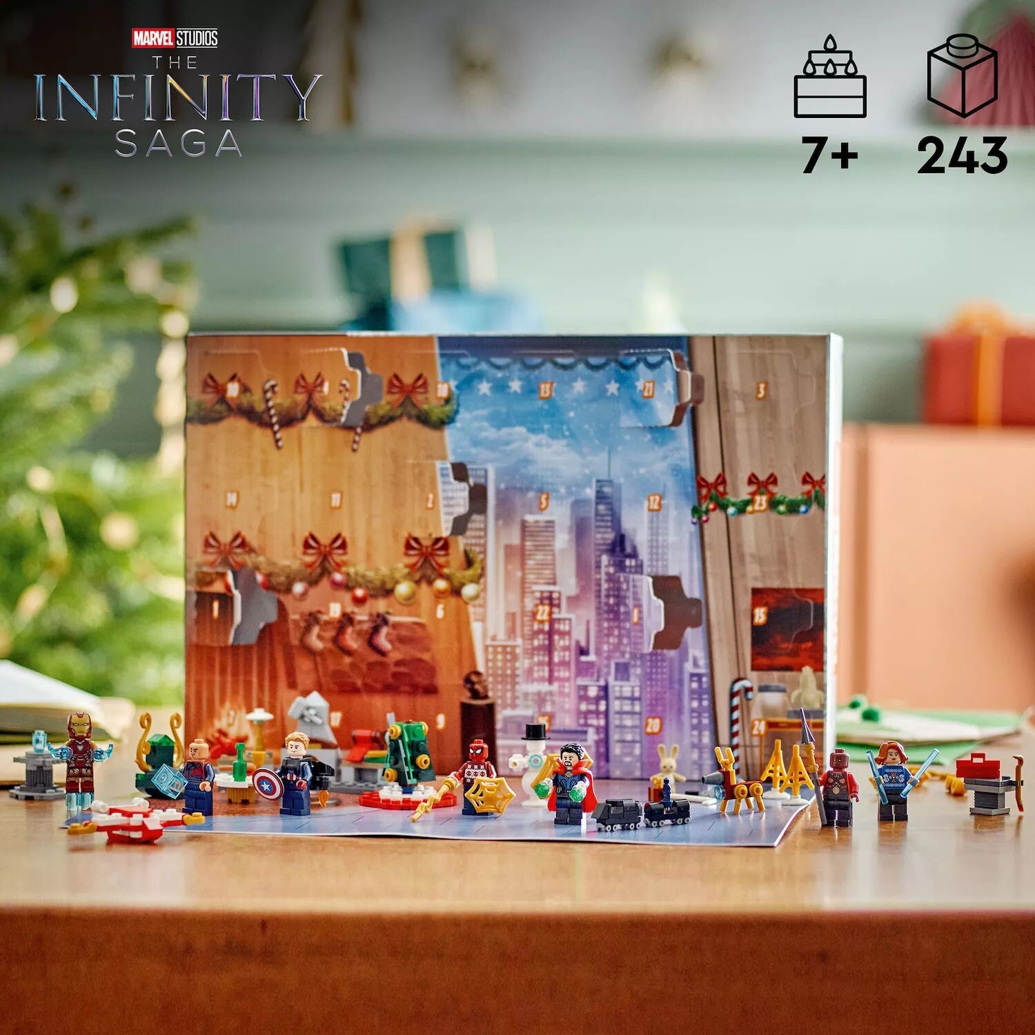 

Наборы игрушек LEGO Marvel Avengers Advent Calendar 76267 (243 детали) LEGO