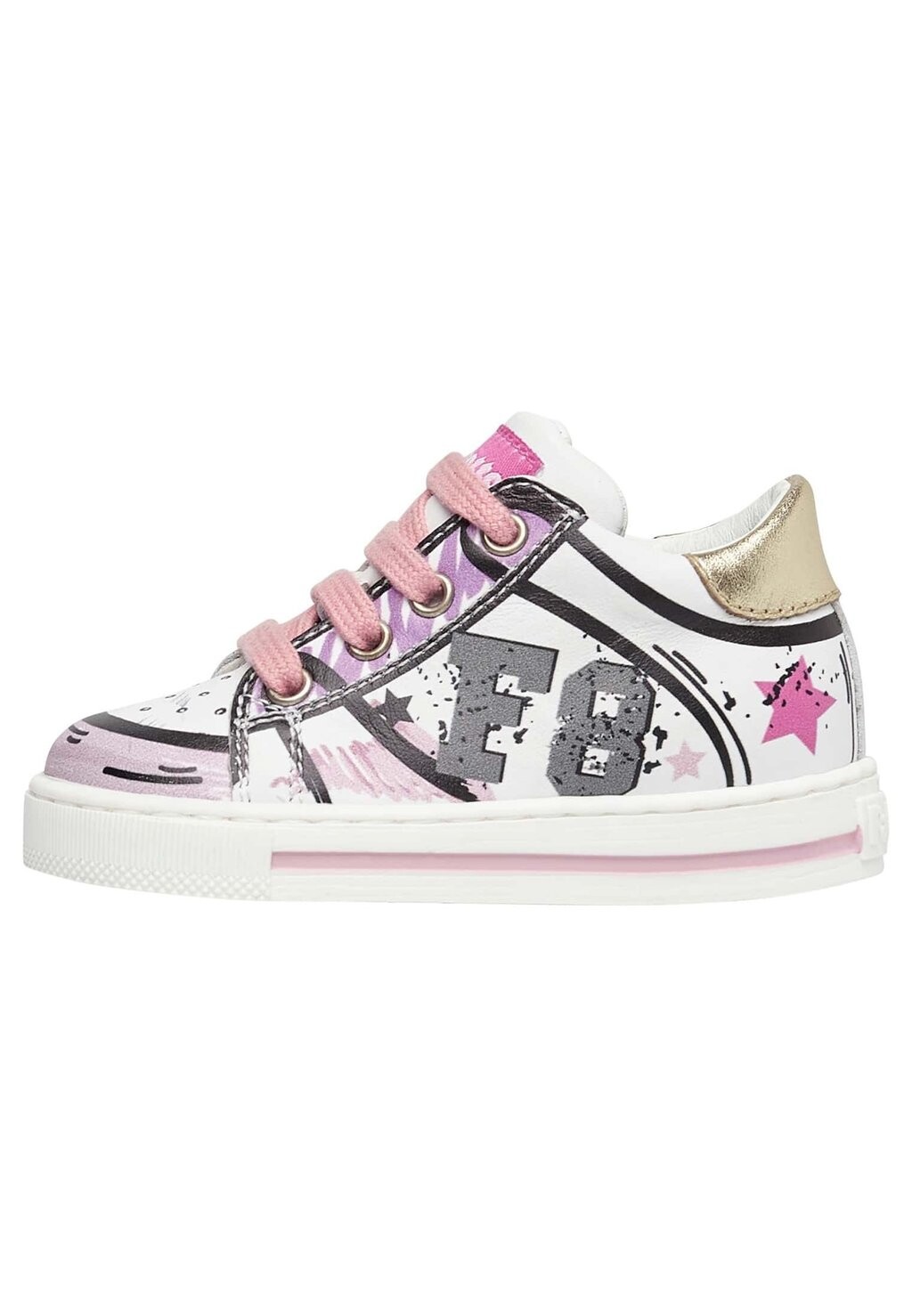 

Туфли для первых шагов Flurriny Zip Falcotto, цвет weiß rosa