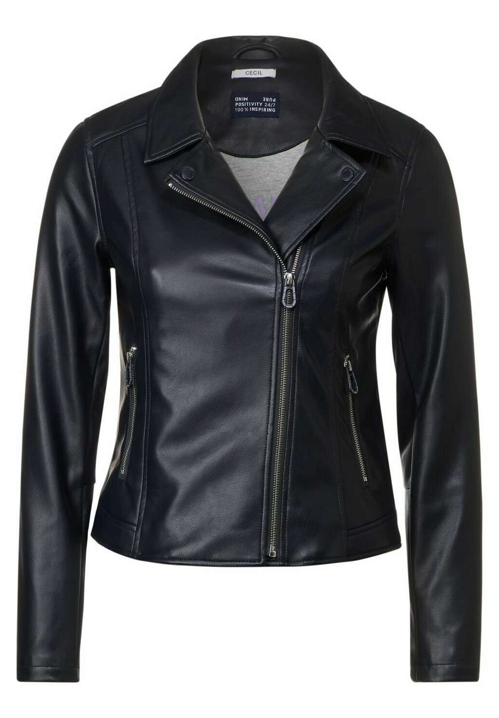 

Куртка из искусственной кожи BIKER Cecil, синий