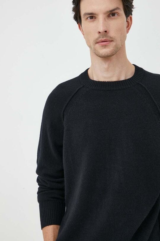 

Шерстяной свитер Calvin Klein, черный