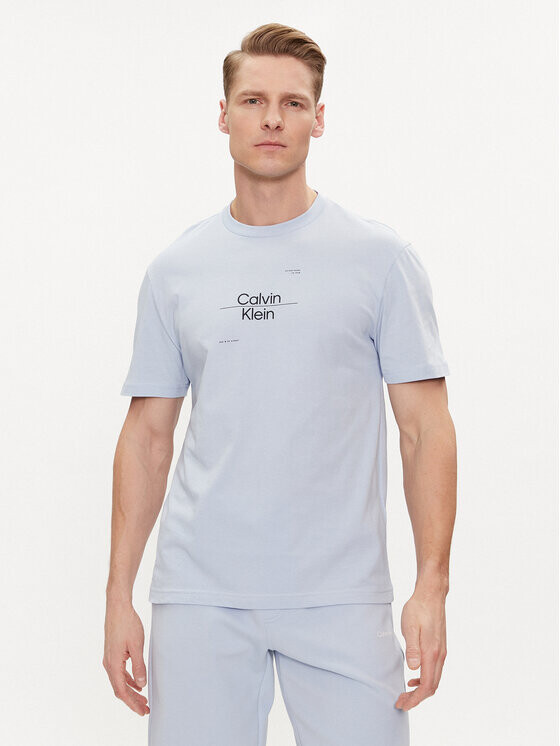 

Футболка стандартного кроя Calvin Klein, синий
