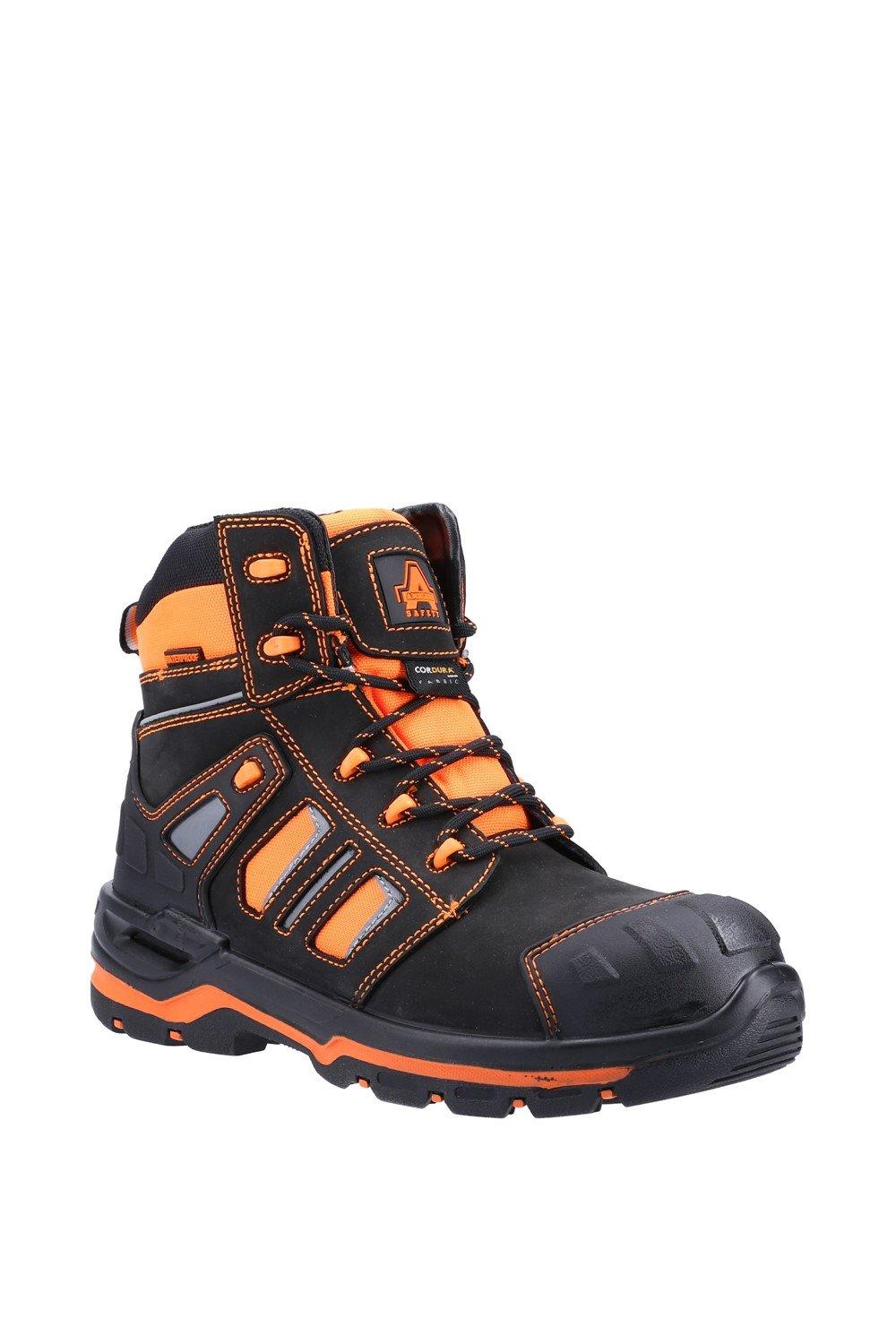 «Сияющие» защитные ботинки Amblers Safety, оранжевый фото
