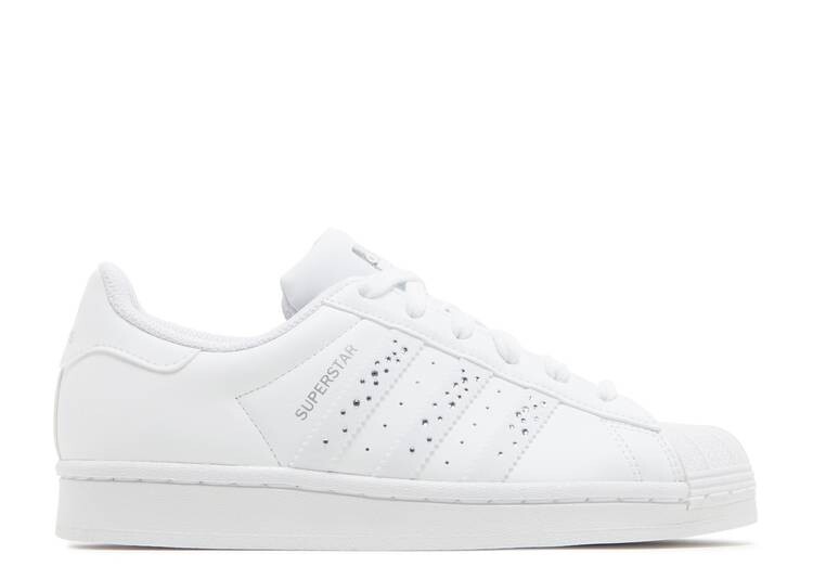 

Кроссовки Adidas SUPERSTAR J 'WHITE SPARKLE', белый