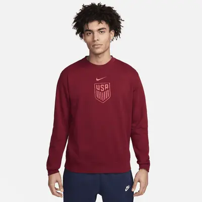 

Толстовка Nike USMNT Club, цвет Team Red/Adobe