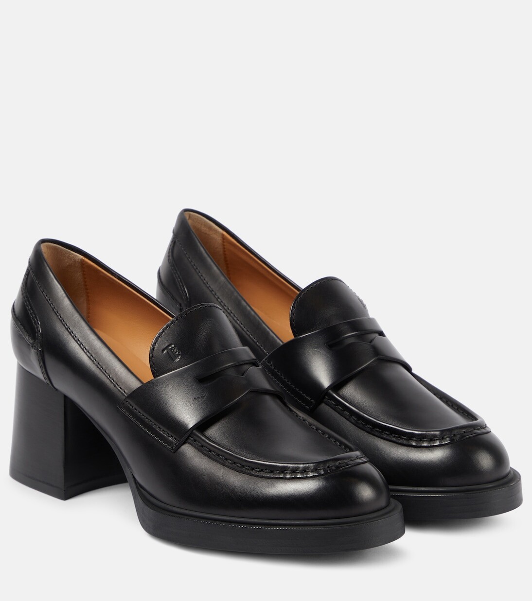 

Кожаные лоферы Tod'S, черный