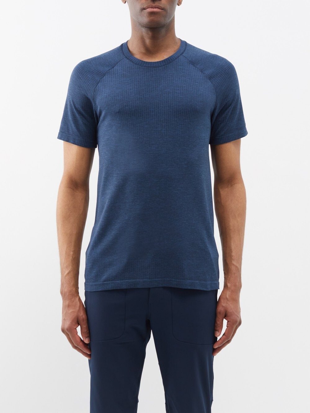

Футболка из джерси metal vent tech 2.5 Lululemon, синий