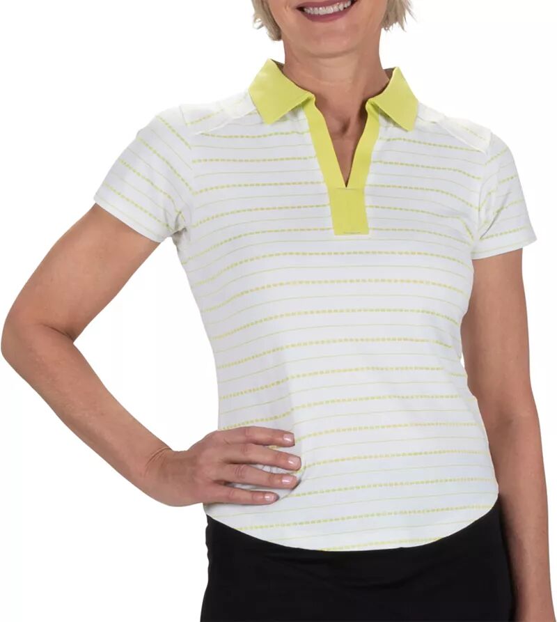 Женская футболка-поло для гольфа с короткими рукавами Nancy Lopez Golf lopez barry horizon