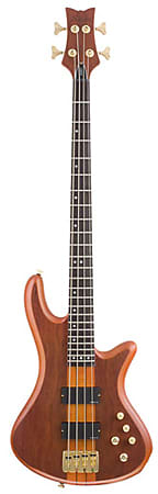 цена Басс гитара Schecter Stiletto Studio 4 Electric Bass Guitar Honey Satin