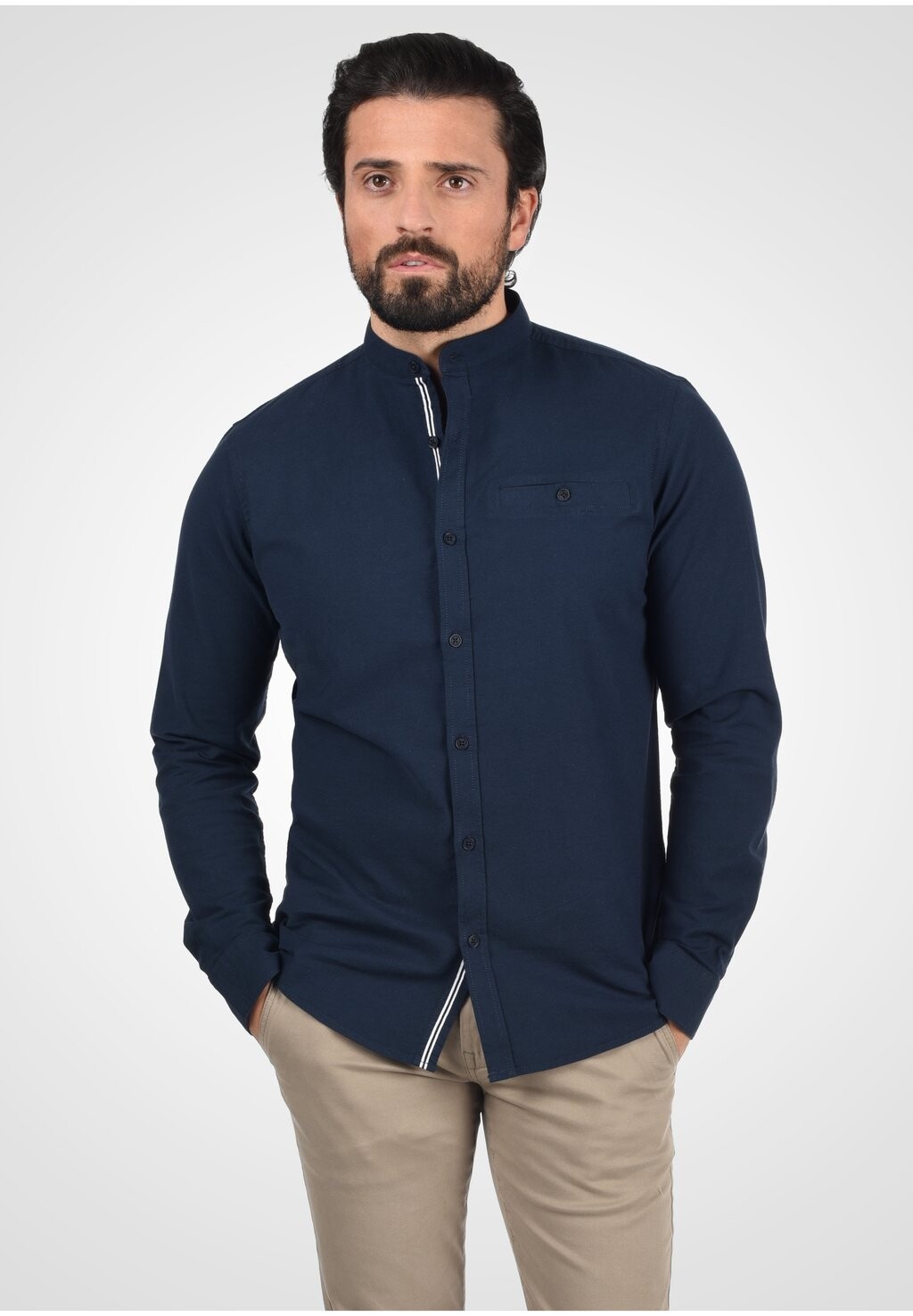 

Рубашка Allion "Slim Fit" Solid, цвет insignia blue