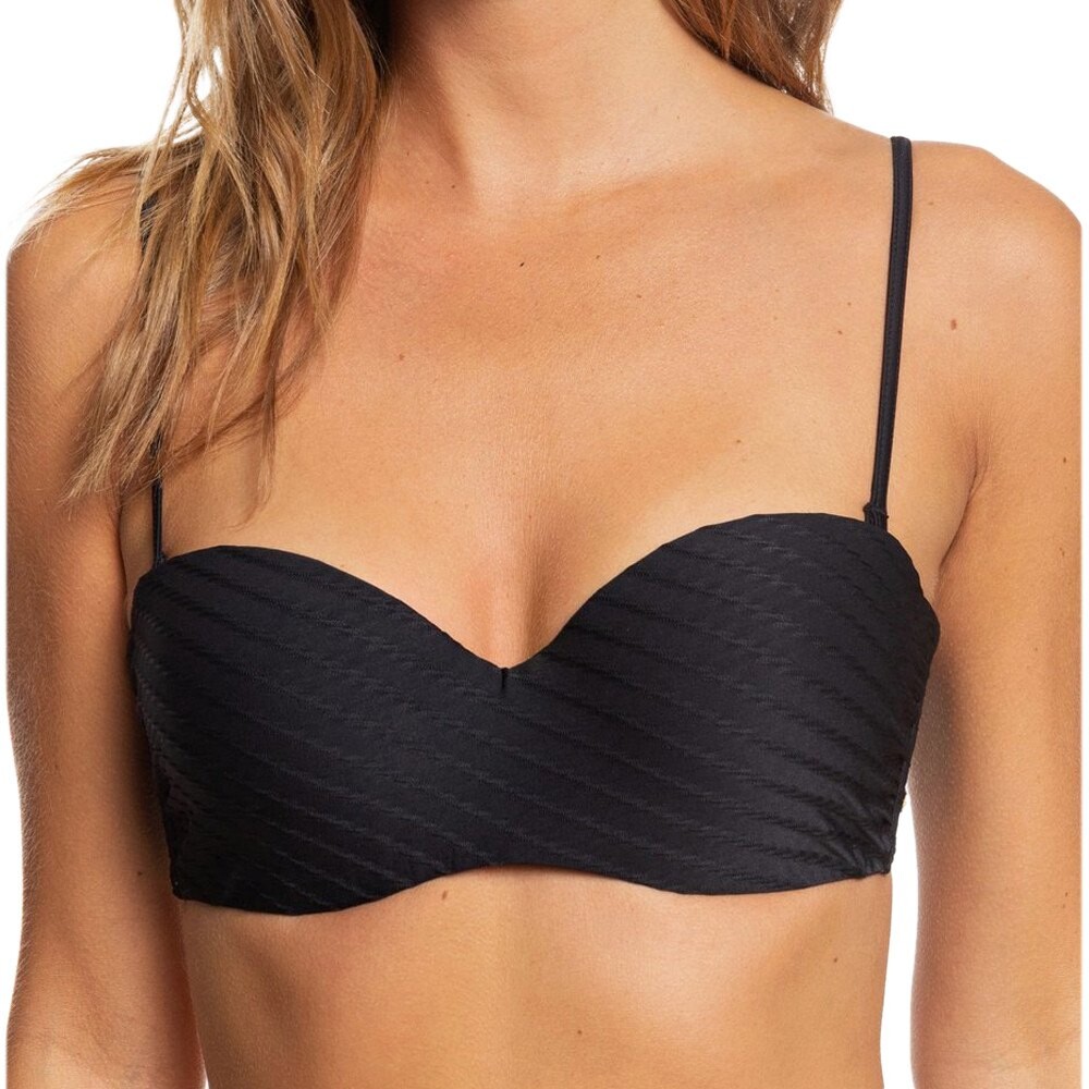 

Топ бикини Roxy Golden Breeze Molded Bandeau, черный