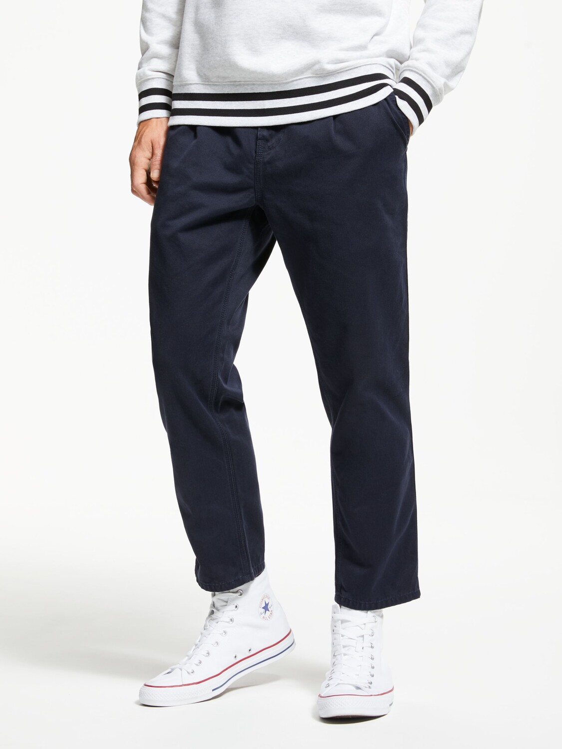 

Carhartt WIP Abbot Зауженные брюки, темно-синие, Синий