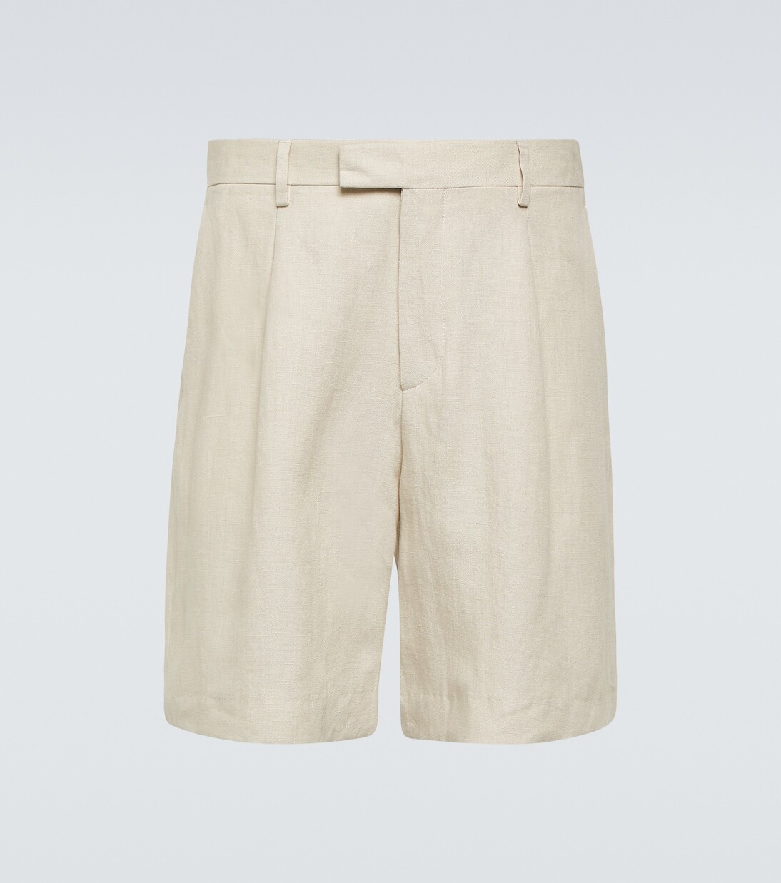 

Льняные шорты-бермуды Lardini, белый