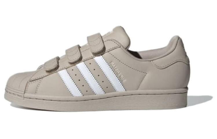 

Кроссовки adidas originals SUPERSTAR CF Skateboarding Shoes Women's Low-top Gray, серый